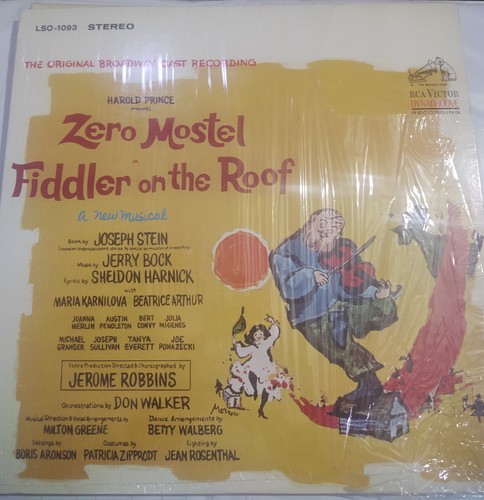 Zero mostel fiddler the - mostel,